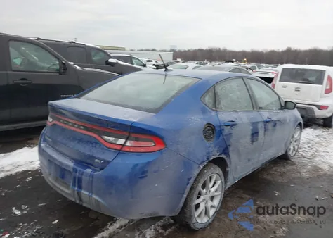 2013 Dodge Dart Sxt from USA, damaged, VIN 1C3CDFBA4DD100907